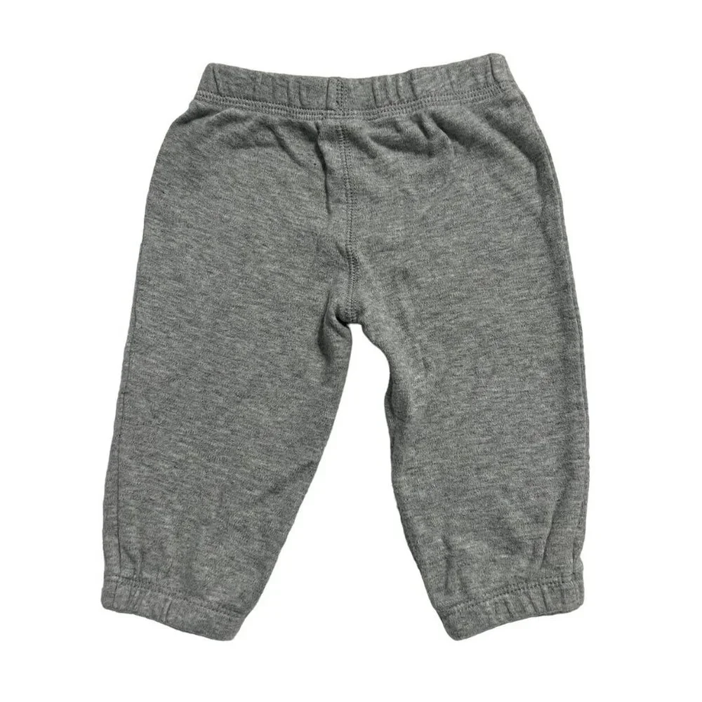Carter's 6m Grey & Blue Striped Sweater & Pants Set